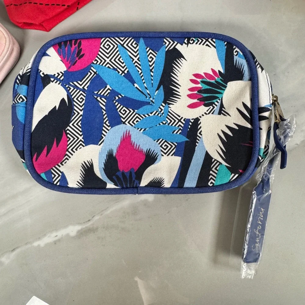 Lot‎ of 7 Novelty Cosmetics Bags Pouches Makeup Organizers Estee Lauder Clinique